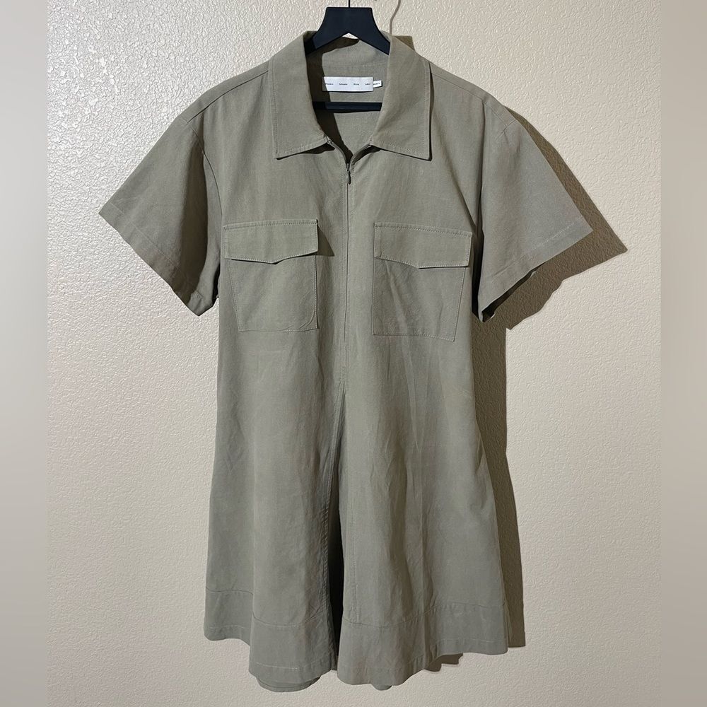 Proenza Schouler Olive Green Jumpsuit